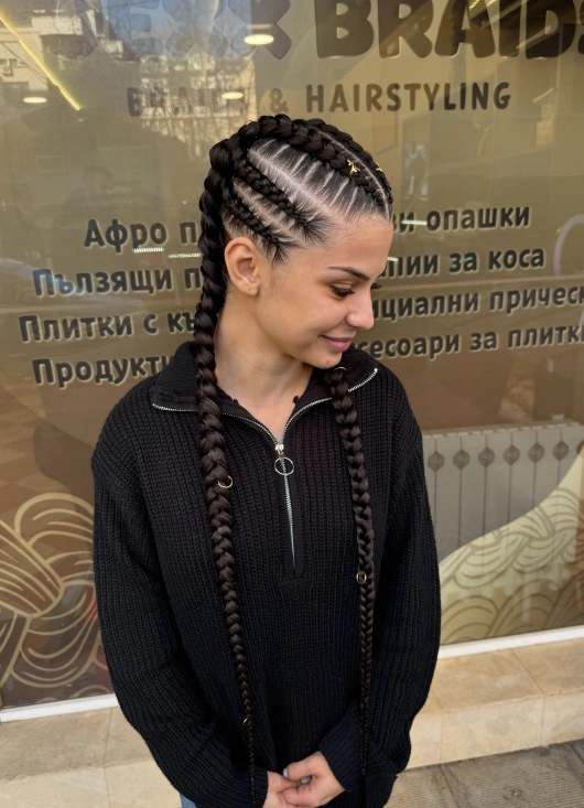 Boxer braids (Боксьорски плитки)